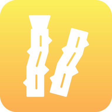 Kırık camlı kırık pencere simgesi