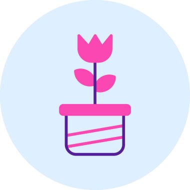 Pot simge vektör çizim