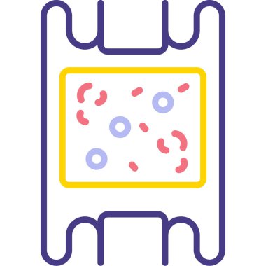 Peynir. Web simgesi basit illüstrasyon