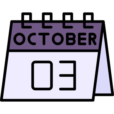 Takvim simgesi tasarımı, vektör illüstrasyonu