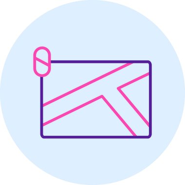 E- posta simgesi vektör illüstrasyonu