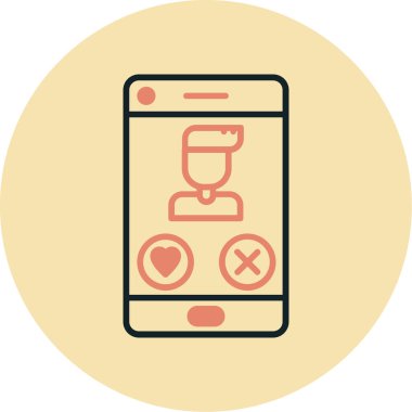 cep telefonu ikonu vektör illüstrasyonu