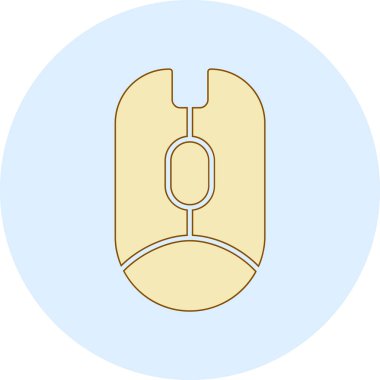 Fare renkli vektör simgesi