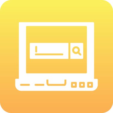 web browser vector icon design