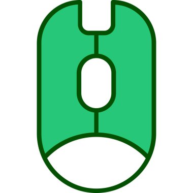 Bir bilgisayar faresinin vektör çizimi