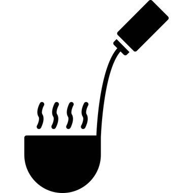 Boya silindiri simgesi, basit tarzı