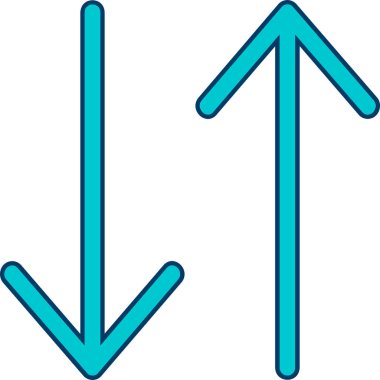 ok simgesi vektör illüstrasyonu