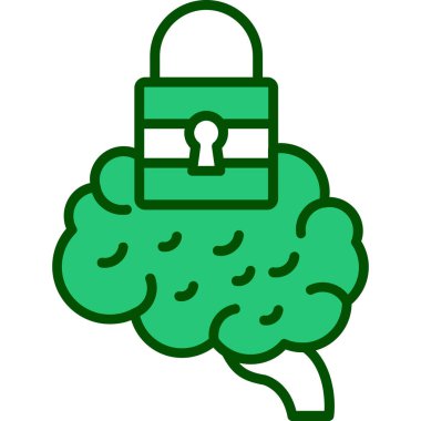 ikon vektör illüstrasyonunu kilitle