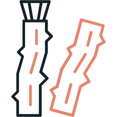 Modern simgenin vektör illüstrasyonu