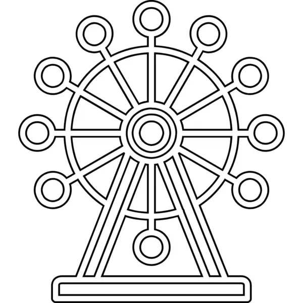 Tekerlek direksiyon simgesi ana hat biçiminde