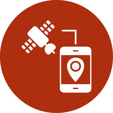 konum simgesi vektör illüstrasyonu