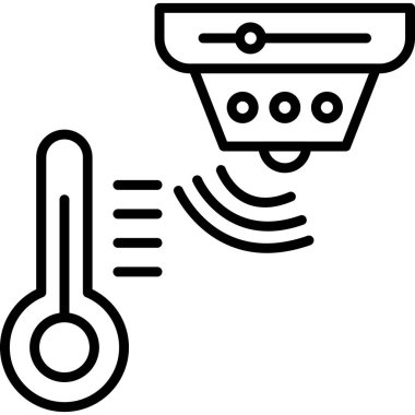 kontrol sıcaklığı termometre simgesi
