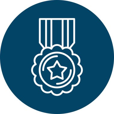 Yıldızlı bir çelengin vektör çizimi