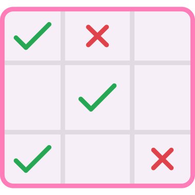 Modern basit simgenin vektör illüstrasyonu