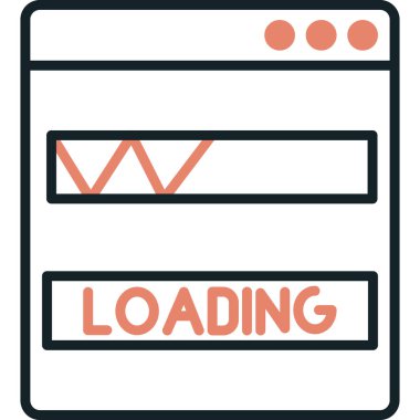 Çubuğu yükleme işareti ile yükle