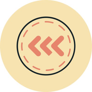 Bir b eksikliği simgesinin vektör çizimi