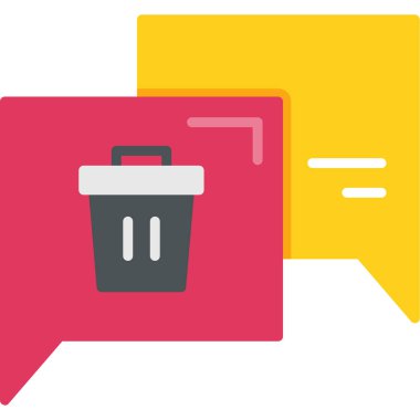 çöp simgesi vektör illüstrasyonu