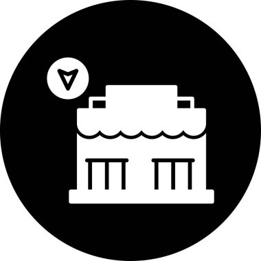 Moda tarzı izole edilmiş arkaplan oluşturma simgesi