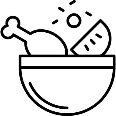 yemek pişirme ikonu