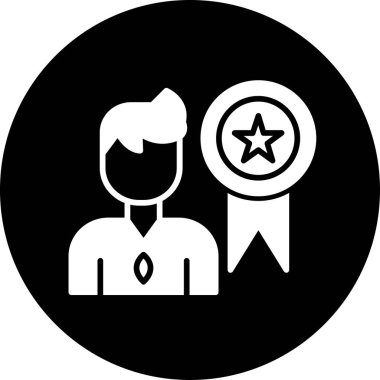 Ödül. Web simgesi basit illüstrasyon