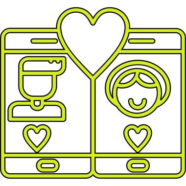 bebek ve çocuk, basit vektör çizimi