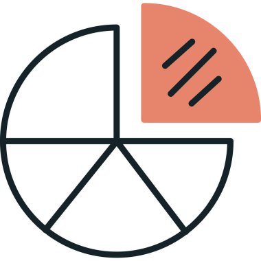 grafik diyagramı vektör simgesi