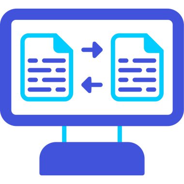 Dosya. Web basit illüstrasyon tasarımı