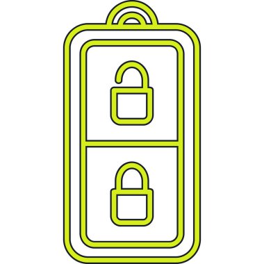 Çizgi film simgesinin vektör çizimi