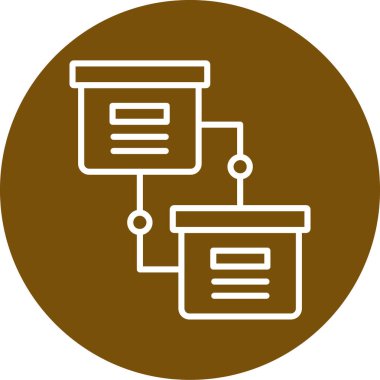 seo modern simgesinin vektör illüstrasyonu