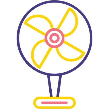 Hayran. Web simgesi basit illüstrasyon