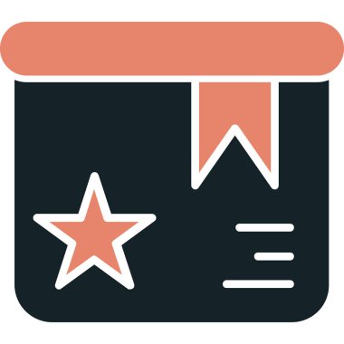 Modern eğitim ikonunun vektör illüstrasyonu