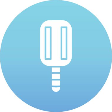 Eşsiz termometre Vektör Satır Simgesi