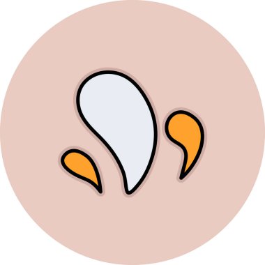 Yumurta. Web simgesi basit illüstrasyon