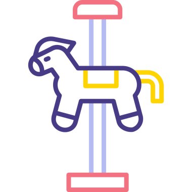 Köpek. Web simgesi basit illüstrasyon