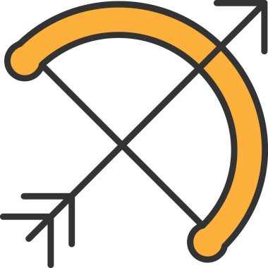 Tek bir bayrak simgesinin vektör illüstrasyonu