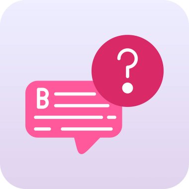 Soru işareti vektör illüstrasyonu