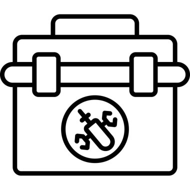 Çizgi film simgesinin vektör çizimi