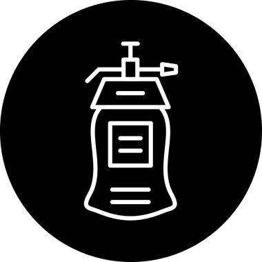 Vektör Şişesi Ico, vektör illüstrasyonu