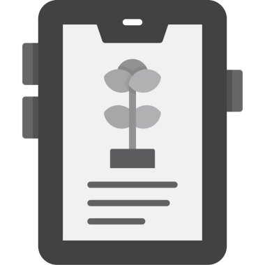 çiçek simgesi, vektör illüstrasyonu