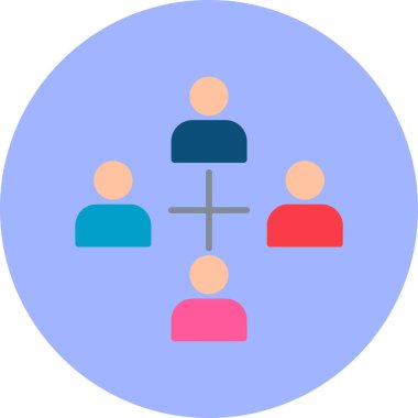 iş insanları vektör simgesi