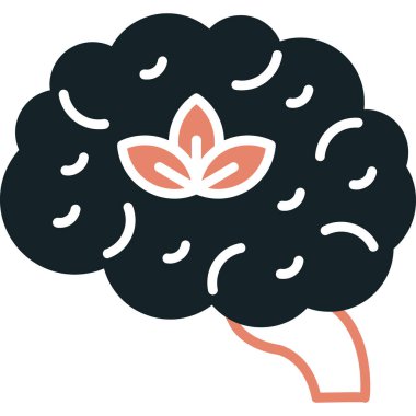 Bulut simgesi vektör illüstrasyonu