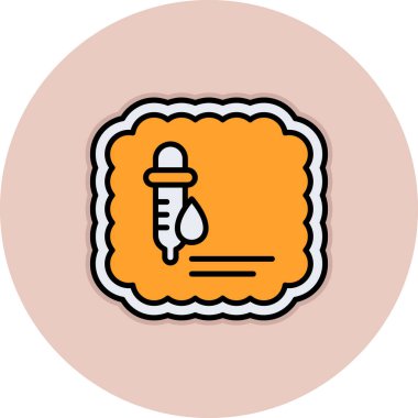 termometre simgesi vektör illüstrasyonu