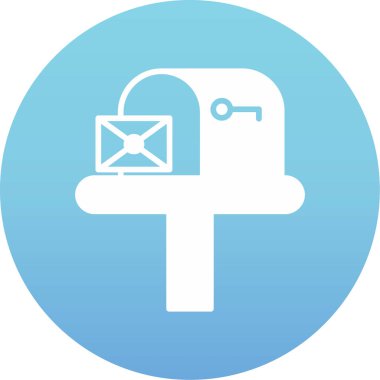 E- posta simgesi vektör illüstrasyonu