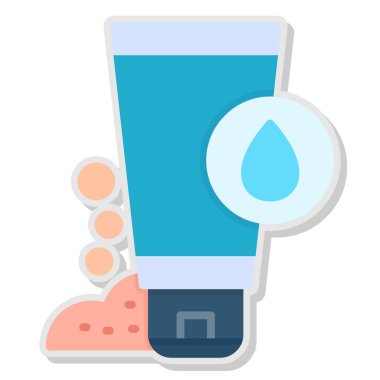 Su damlası vektör illüstrasyonu