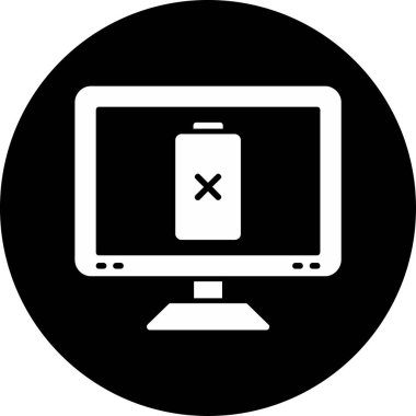 Hata simgesi vektör illüstrasyonu