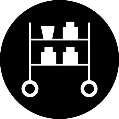 Gıda simgesinin vektör illüstrasyonu