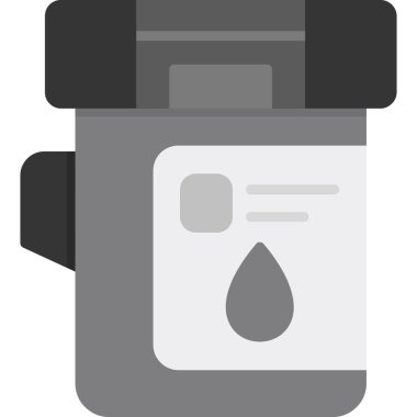 Yağ ikonu. Basit tasarım