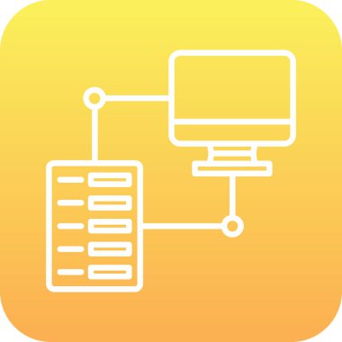 Vektör ayarı Simge illüstrasyonu