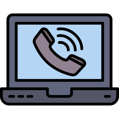 wifi simgesi ile akıllı telefon çağrısı