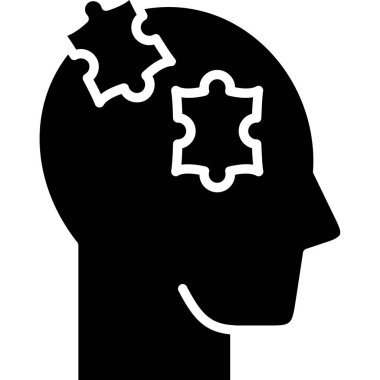 Baş simgesi olan beyin